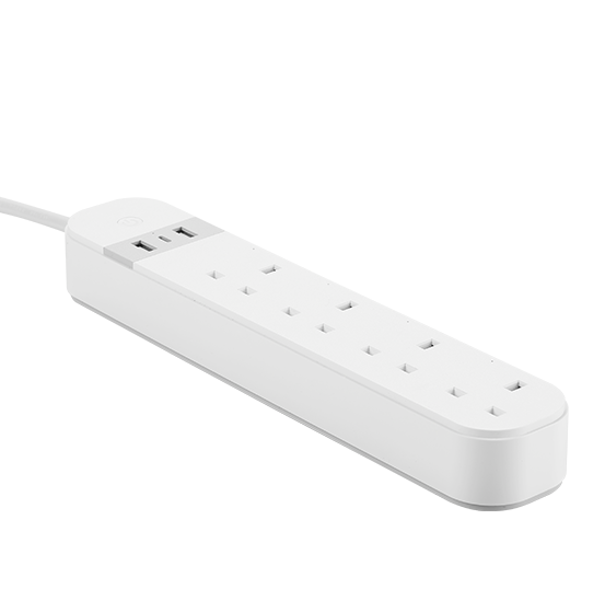 Smart Power Strip 5 Outlets USB TypeC