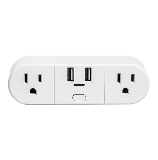 Smart Plug Dual Outlet USB